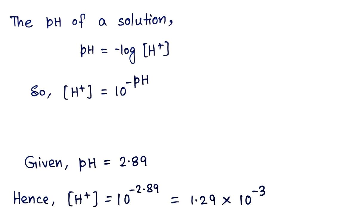 Chemistry homework question answer, step 1, image 1