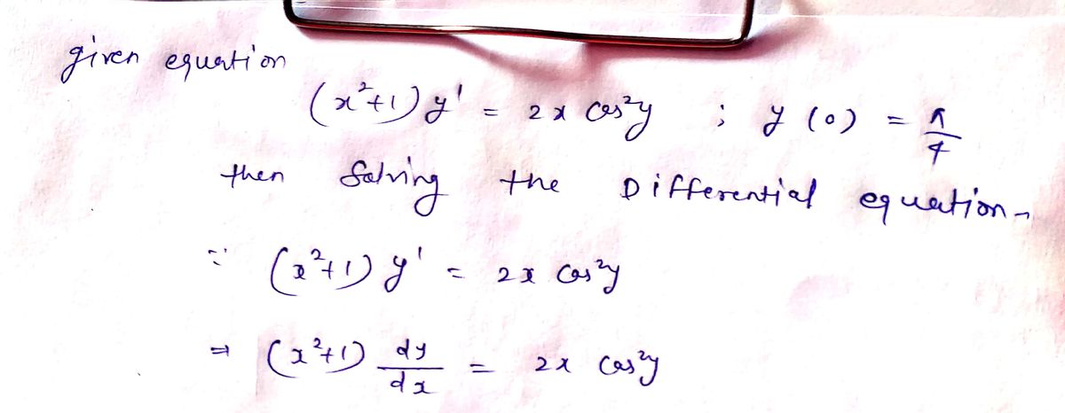 Calculus homework question answer, step 1, image 1