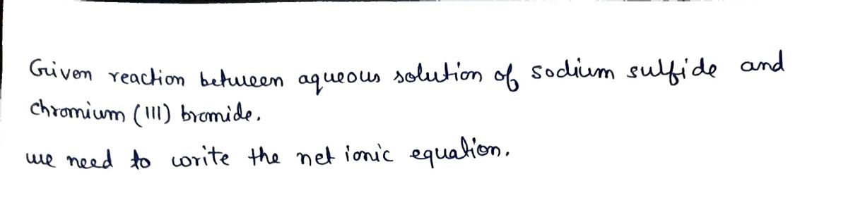 Chemistry homework question answer, step 1, image 1