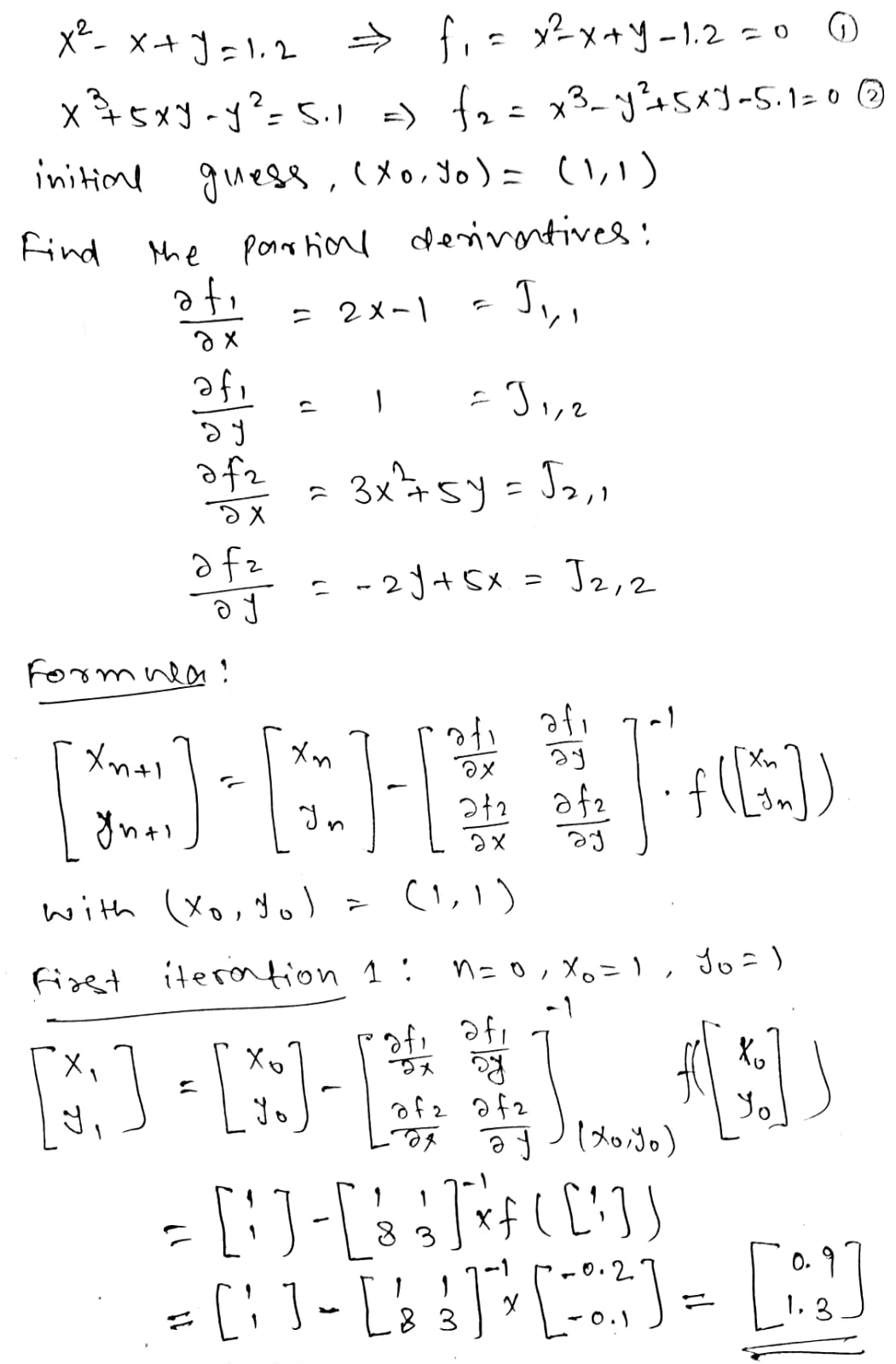 Advanced Math homework question answer, step 1, image 1