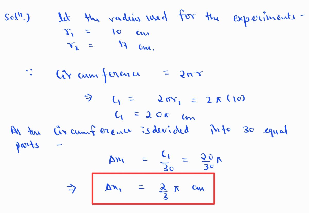 Physics homework question answer, step 1, image 1