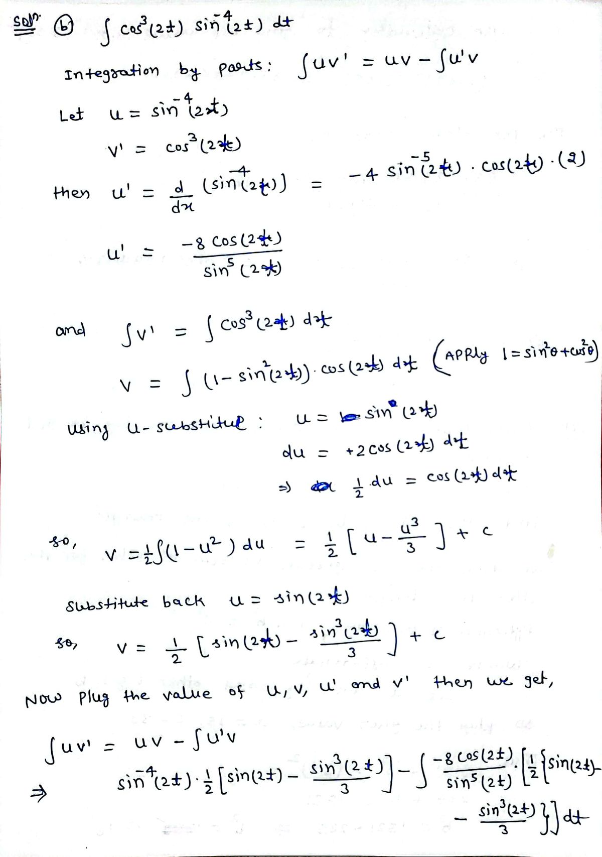 Calculus homework question answer, step 1, image 1