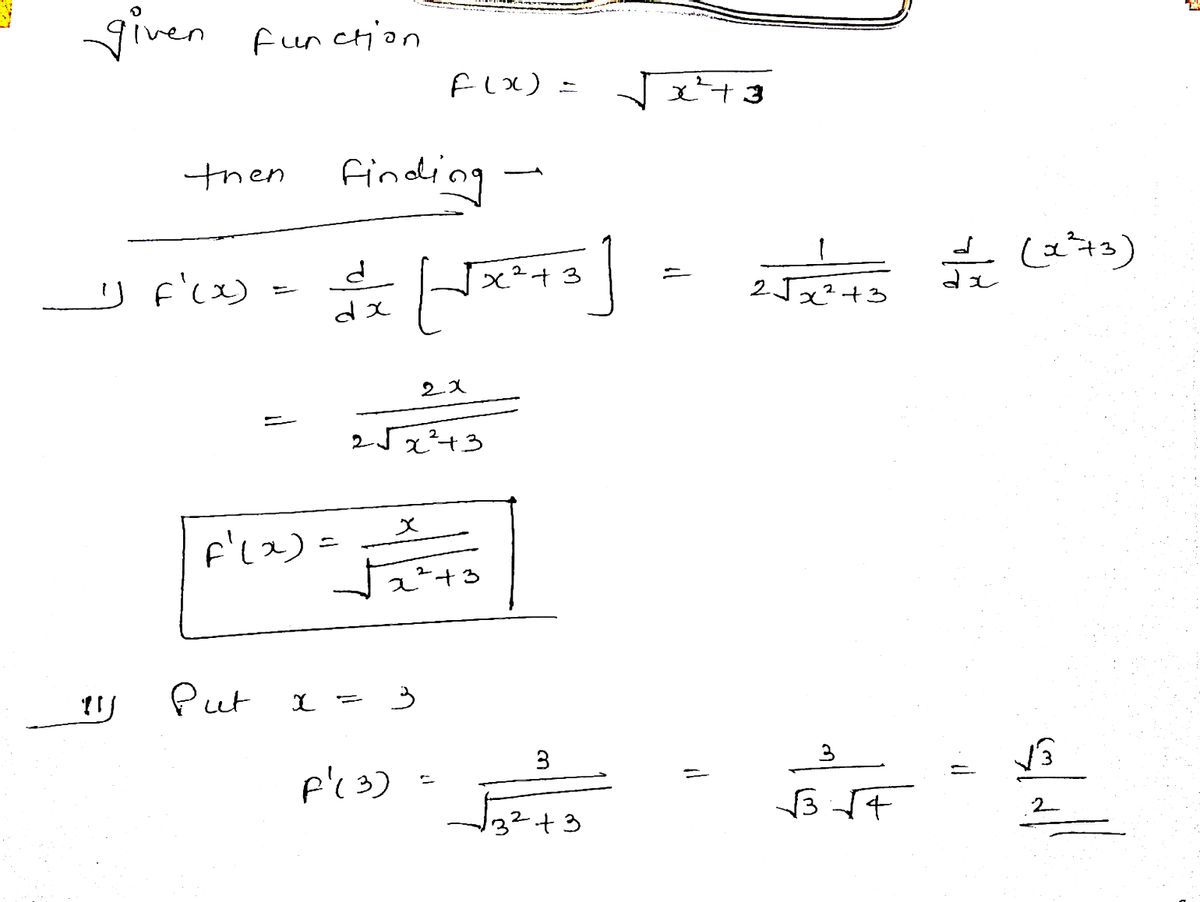 Calculus homework question answer, step 1, image 1