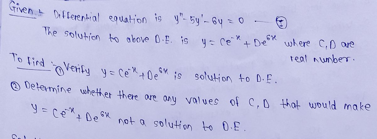 Advanced Math homework question answer, step 1, image 1