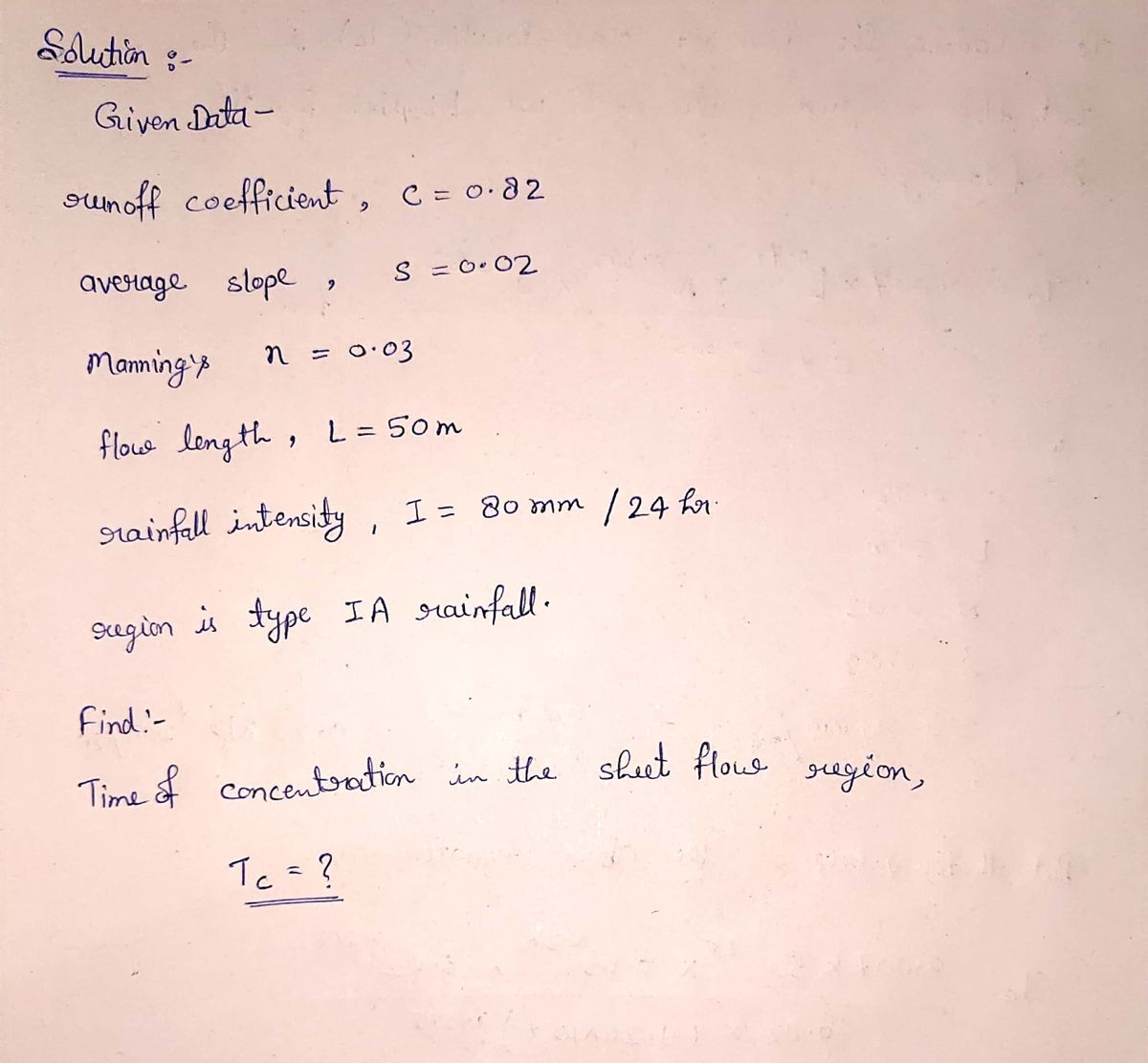 Civil Engineering homework question answer, step 1, image 1