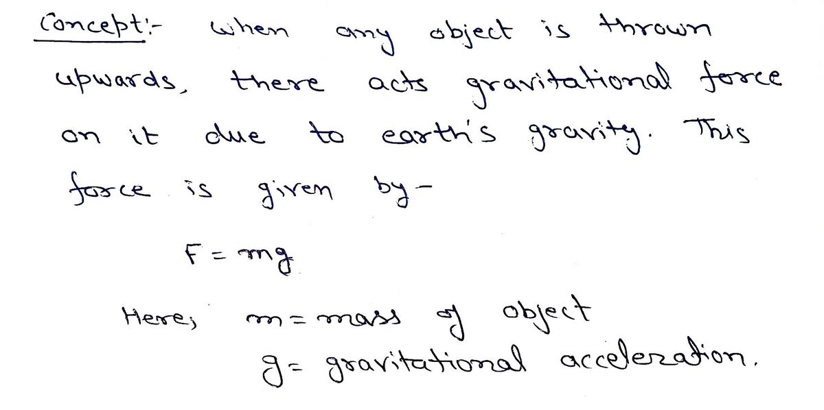 Physics homework question answer, step 1, image 1