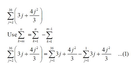 Answered: Evaluate The Sum. 36 4j2 3j 3 J=2 (use… 