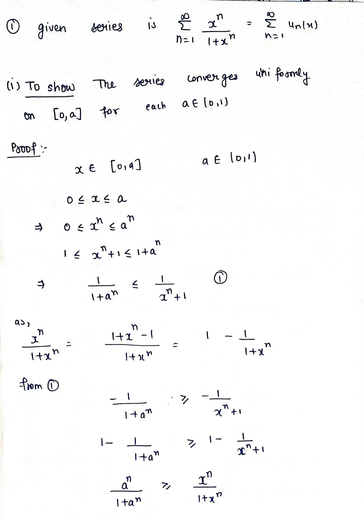 Advanced Math homework question answer, step 1, image 1