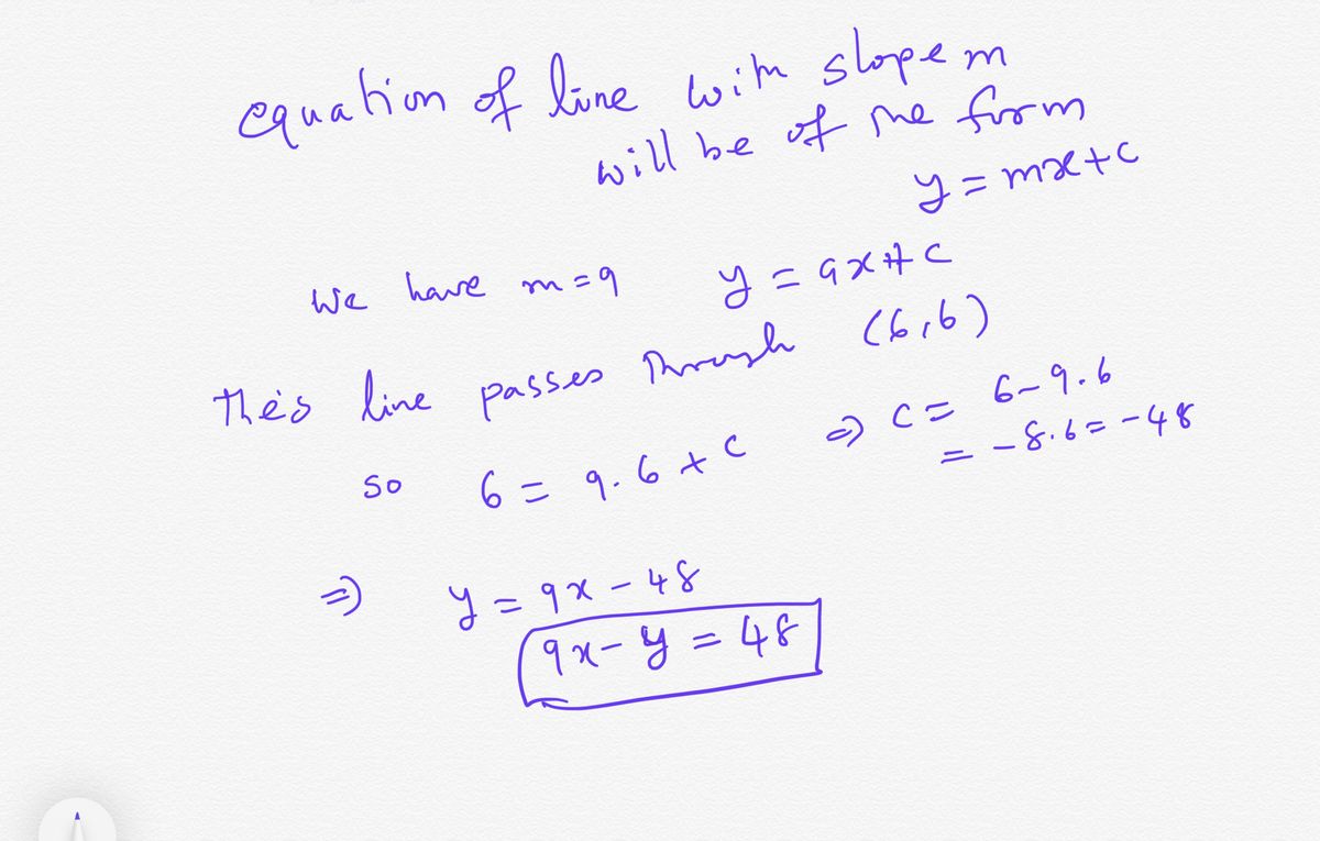 Answered Find An Equation Of The Line With The… Bartleby