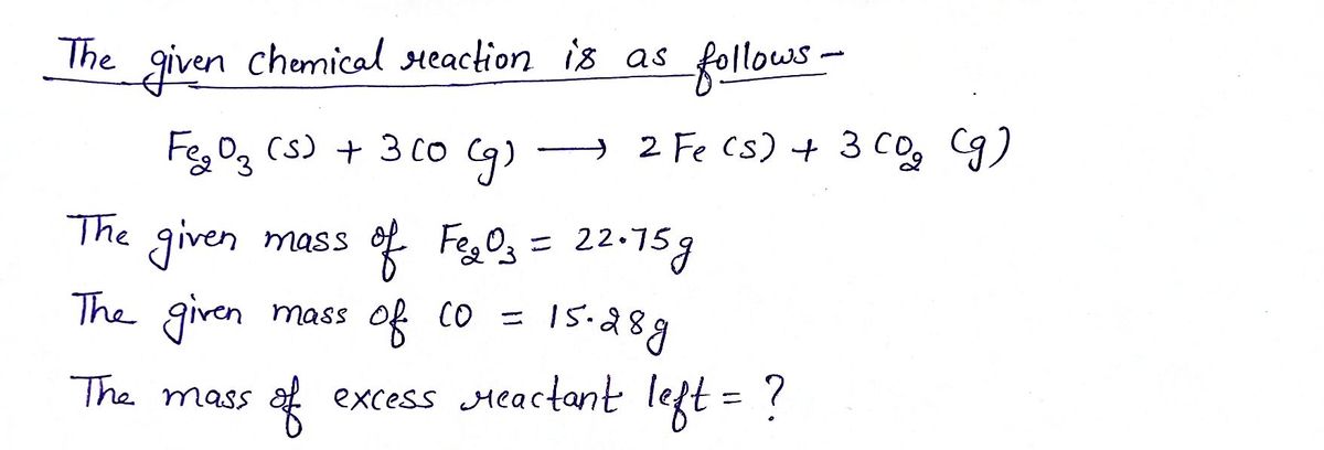 Chemistry homework question answer, step 1, image 1