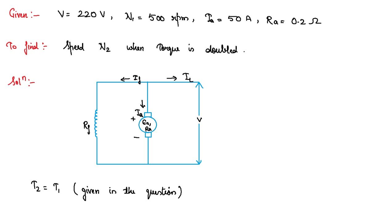 Electrical Engineering homework question answer, step 1, image 1