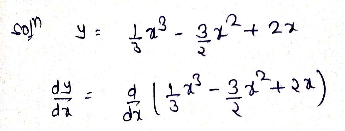 Calculus homework question answer, step 1, image 1