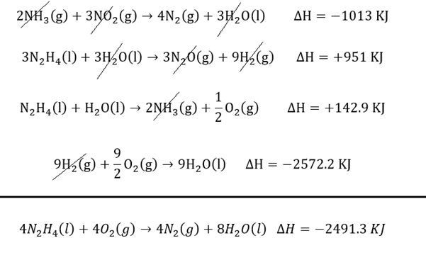 Hess Law Example Problems With Solutions