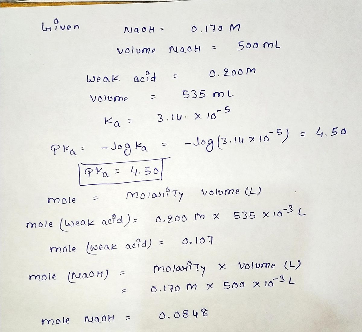 Chemistry homework question answer, step 1, image 1