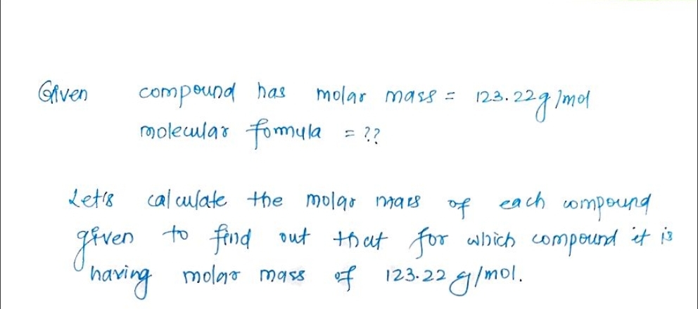 Chemistry homework question answer, step 1, image 1