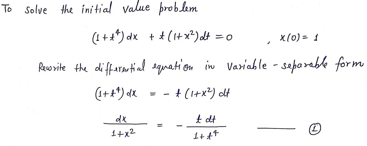 Advanced Math homework question answer, step 1, image 1