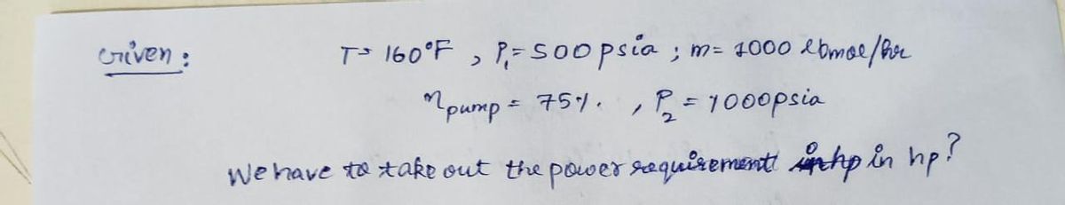 Chemical Engineering homework question answer, step 1, image 1