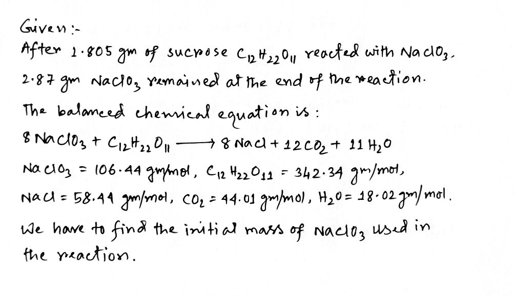 Chemistry homework question answer, step 1, image 1