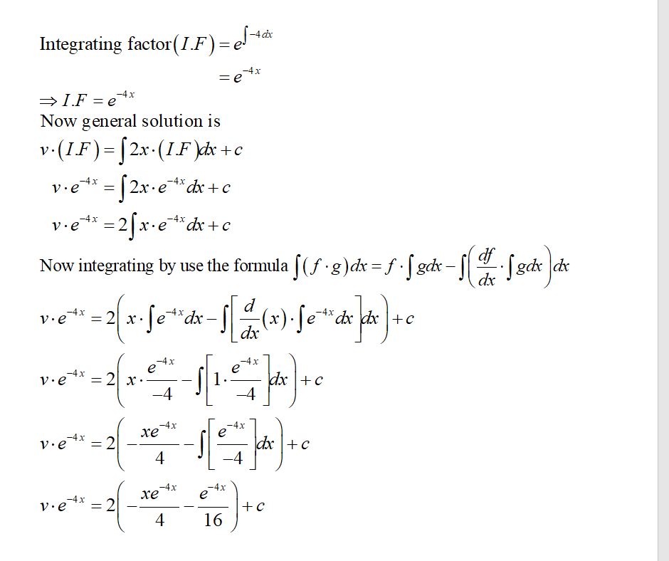 Answered: Solve The Following Linear IVP By First… | Bartleby