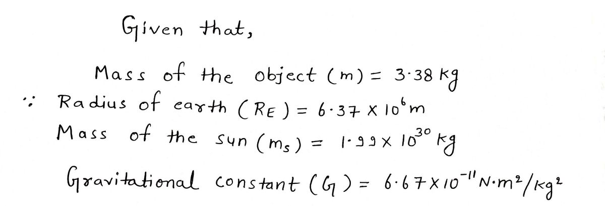 Physics homework question answer, step 1, image 1