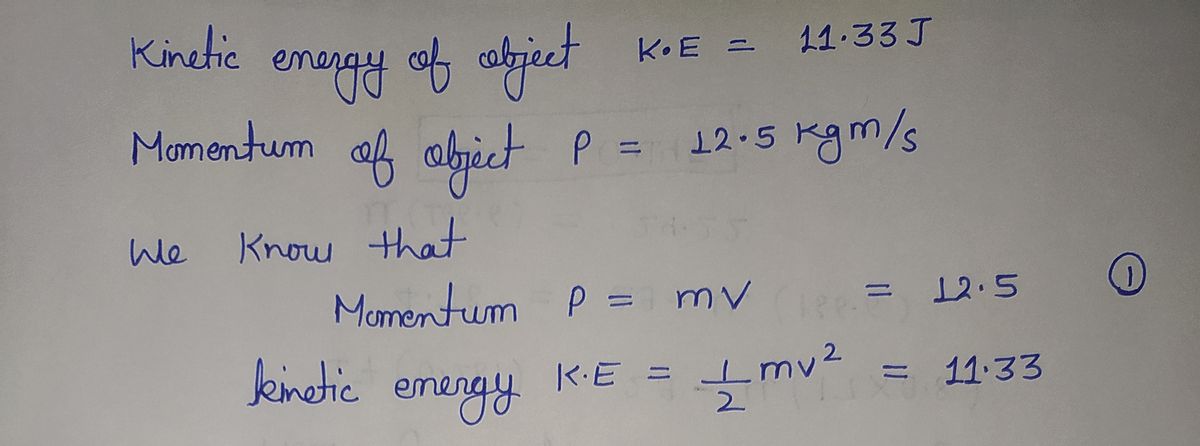 Physics homework question answer, step 1, image 1