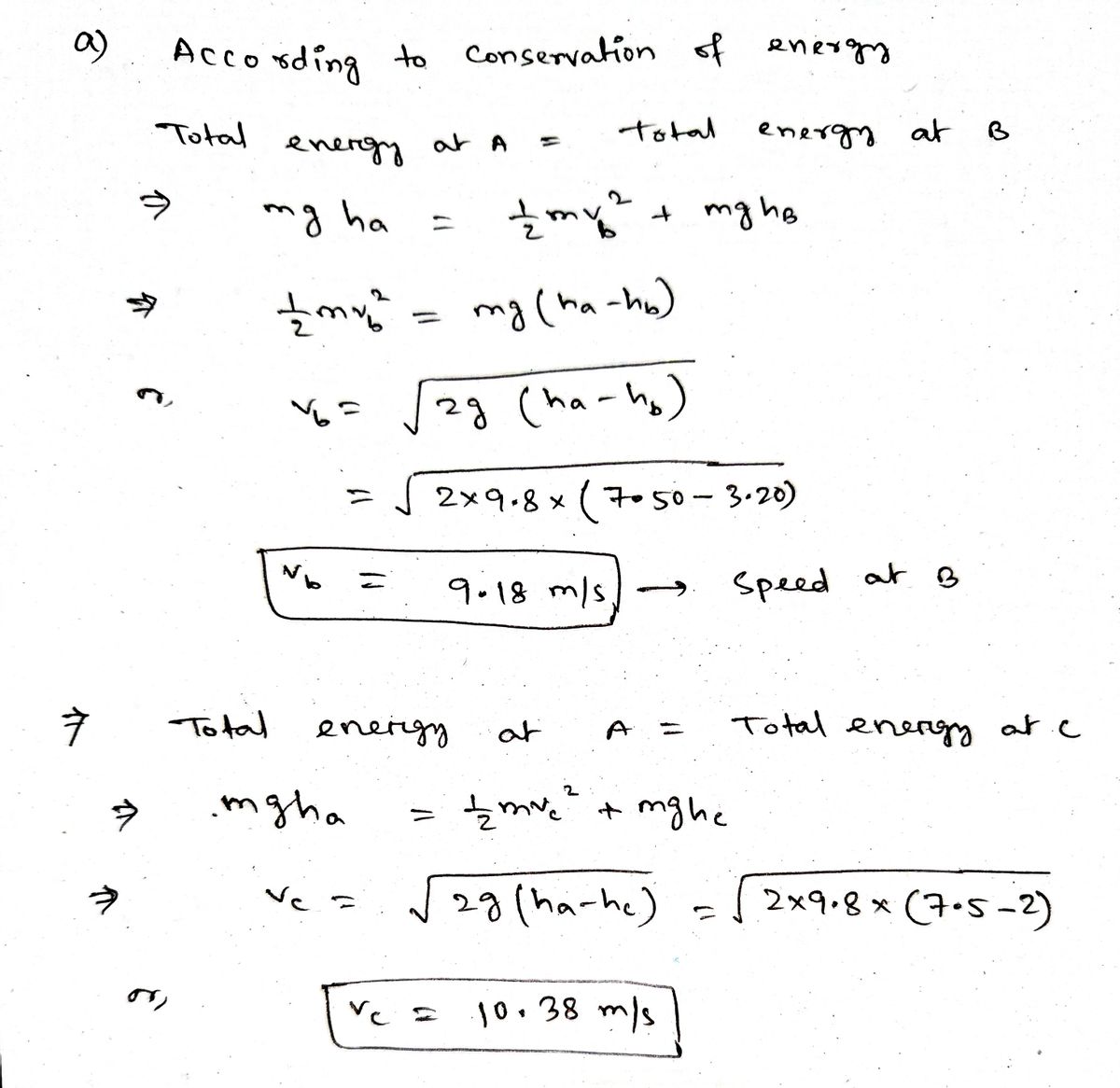 Physics homework question answer, step 1, image 1