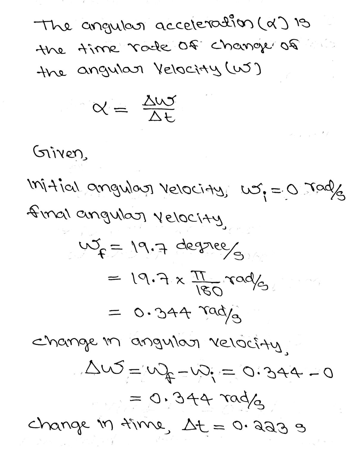 Physics homework question answer, step 1, image 1