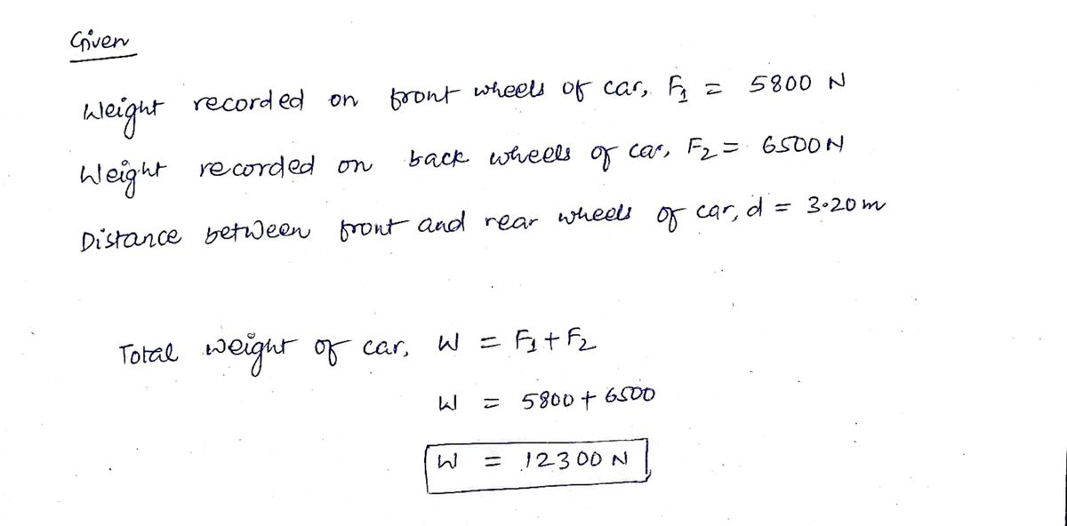 Physics homework question answer, step 1, image 1