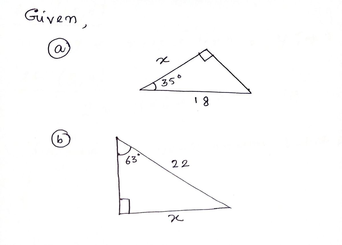 Trigonometry homework question answer, step 1, image 1