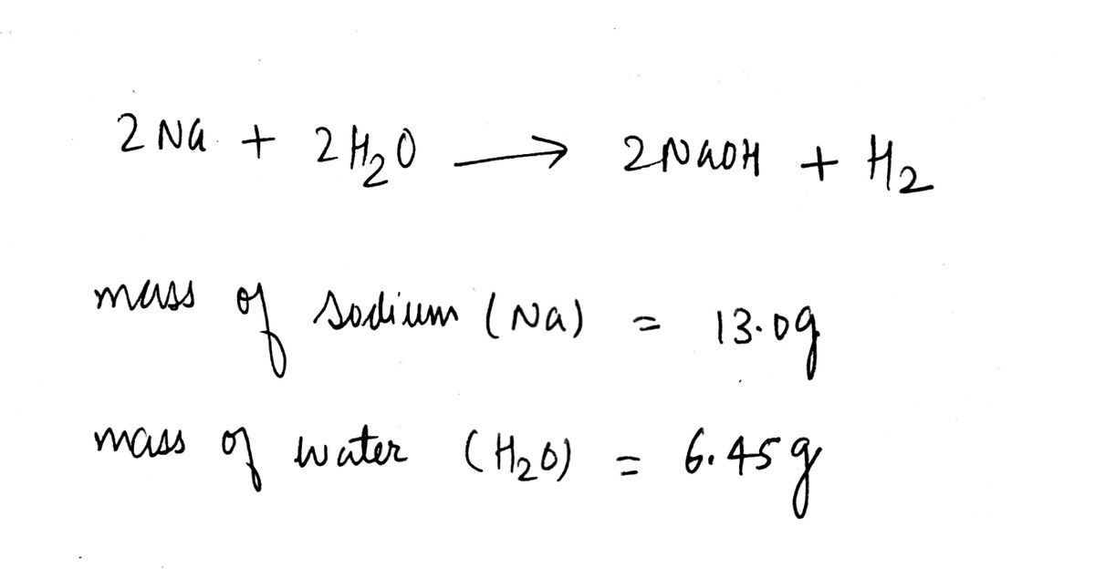 Chemistry homework question answer, step 1, image 1