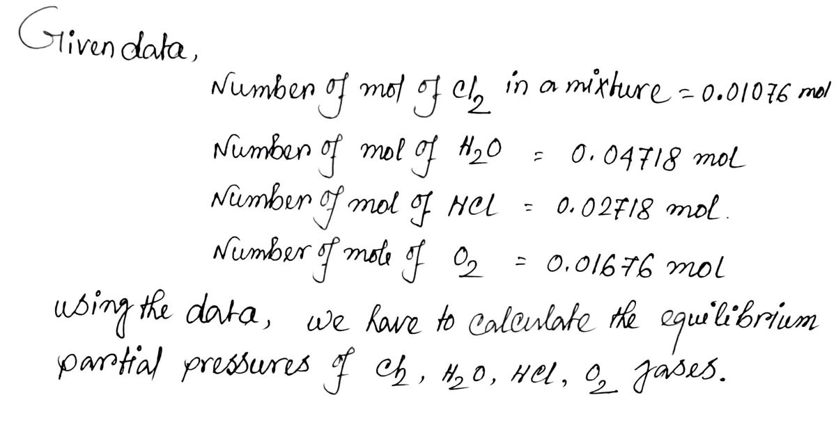 Chemistry homework question answer, step 1, image 1