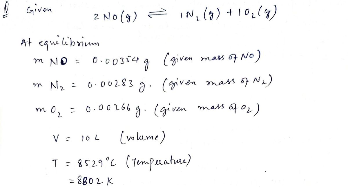 Chemistry homework question answer, step 1, image 1