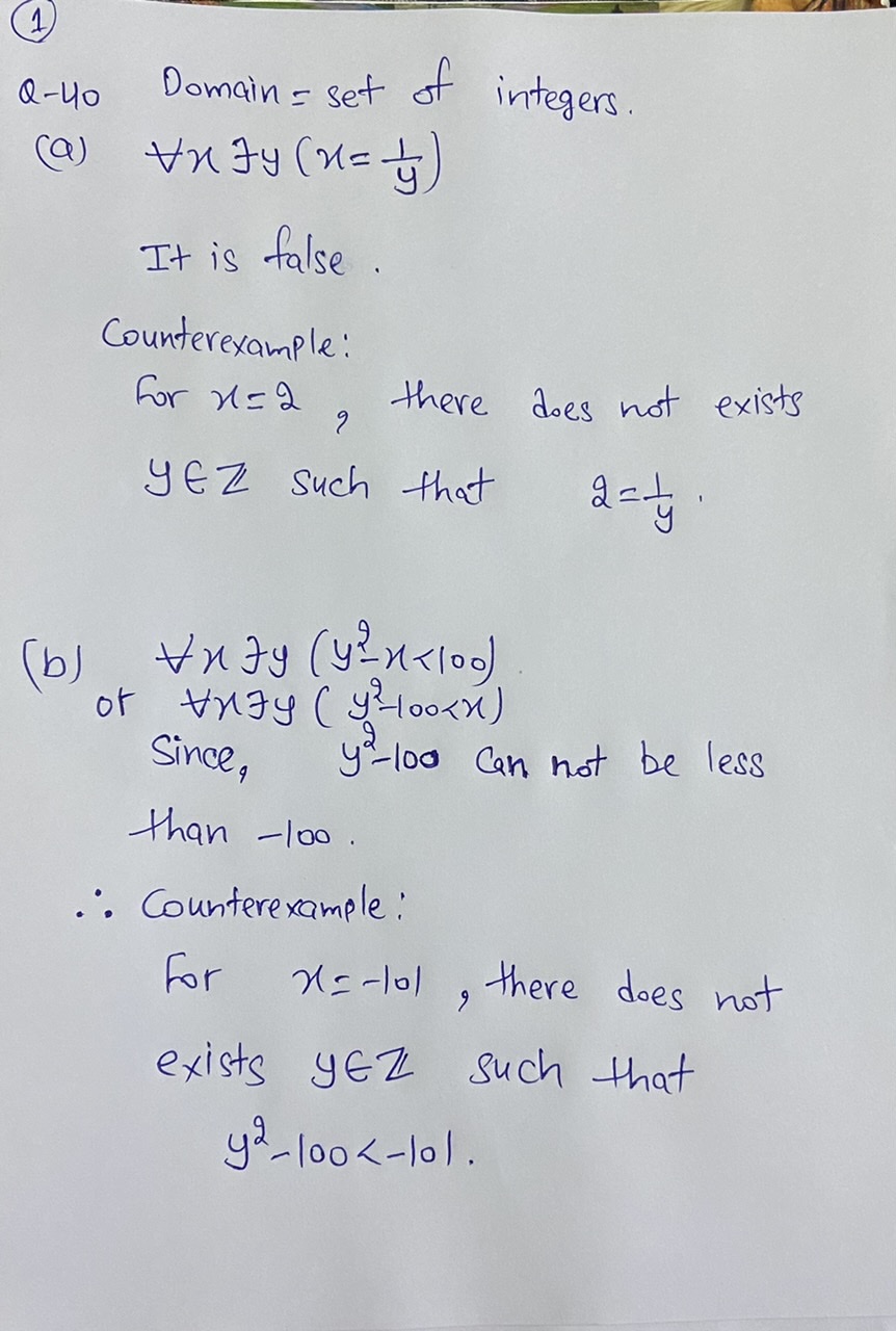 Advanced Math homework question answer, step 1, image 1