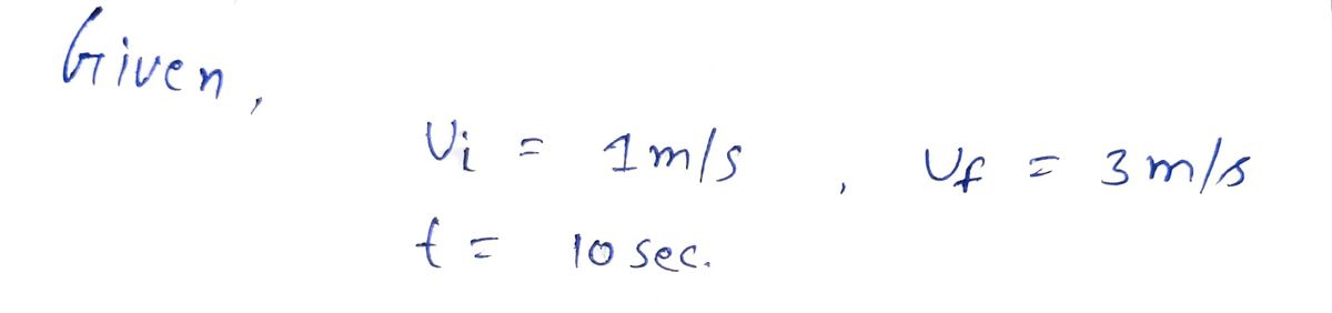 Physics homework question answer, step 1, image 1