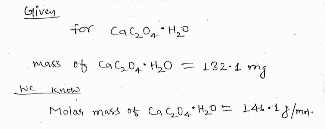 Chemistry homework question answer, step 1, image 1