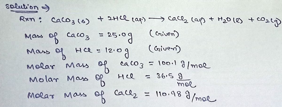 Chemistry homework question answer, step 1, image 1