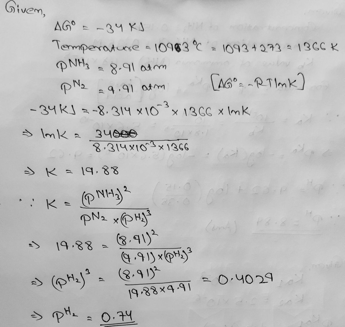 Chemistry homework question answer, step 1, image 1