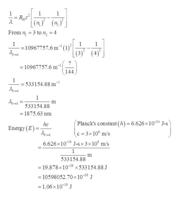 Answered: Calculate the wavelength and energy of… | bartleby