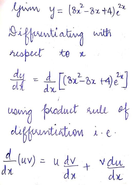 Answered Find The Derivative Of Y With Respect… Bartleby