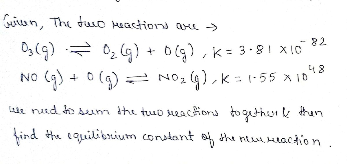 Chemistry homework question answer, step 1, image 1