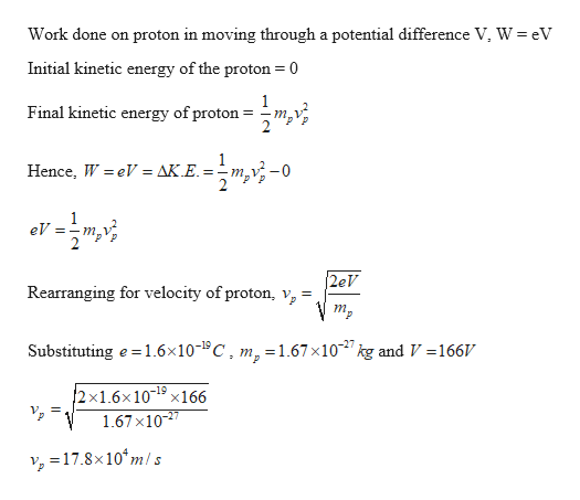 answered-a-calculate-the-speed-of-a-proton-bartleby