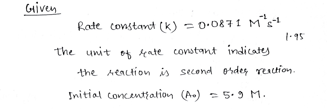 Chemistry homework question answer, step 1, image 1