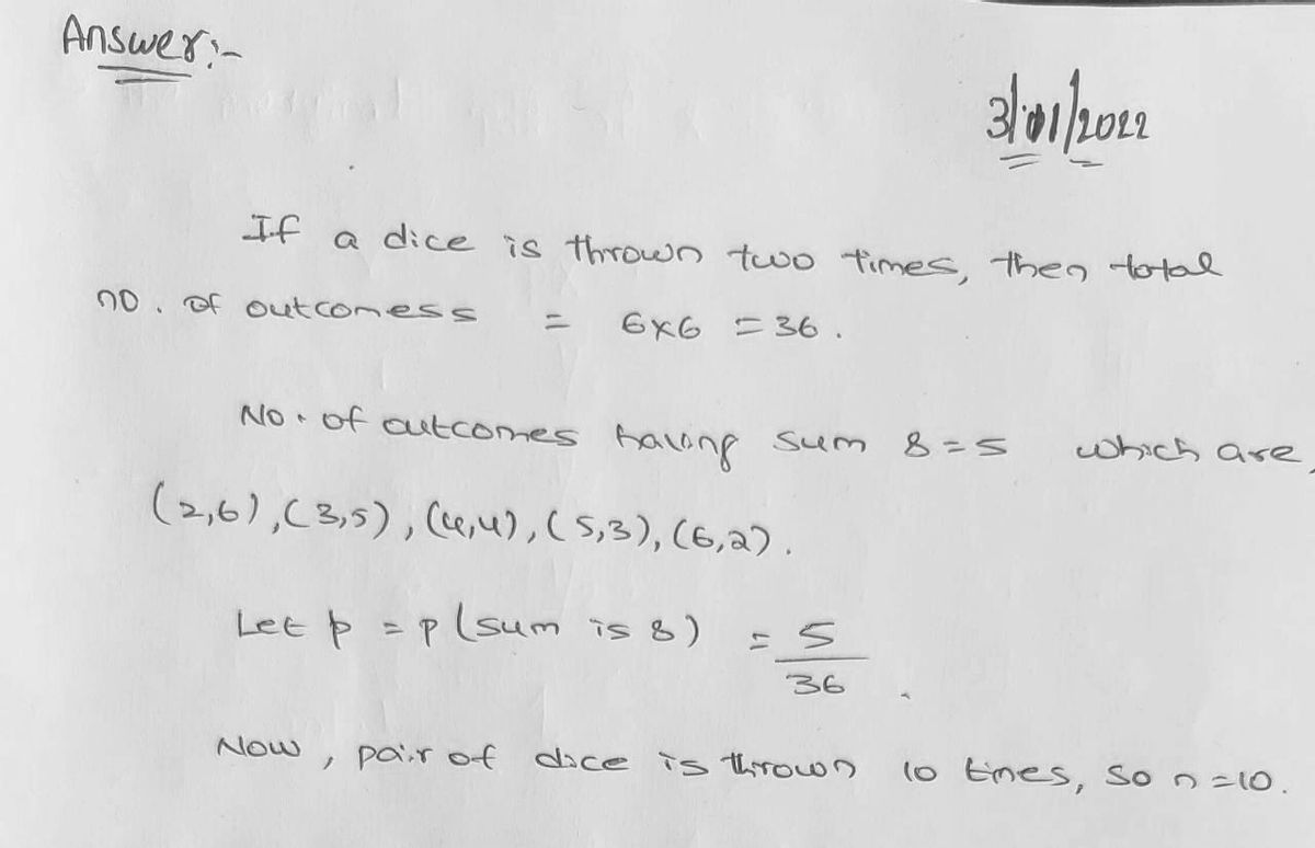 Probability homework question answer, step 1, image 1