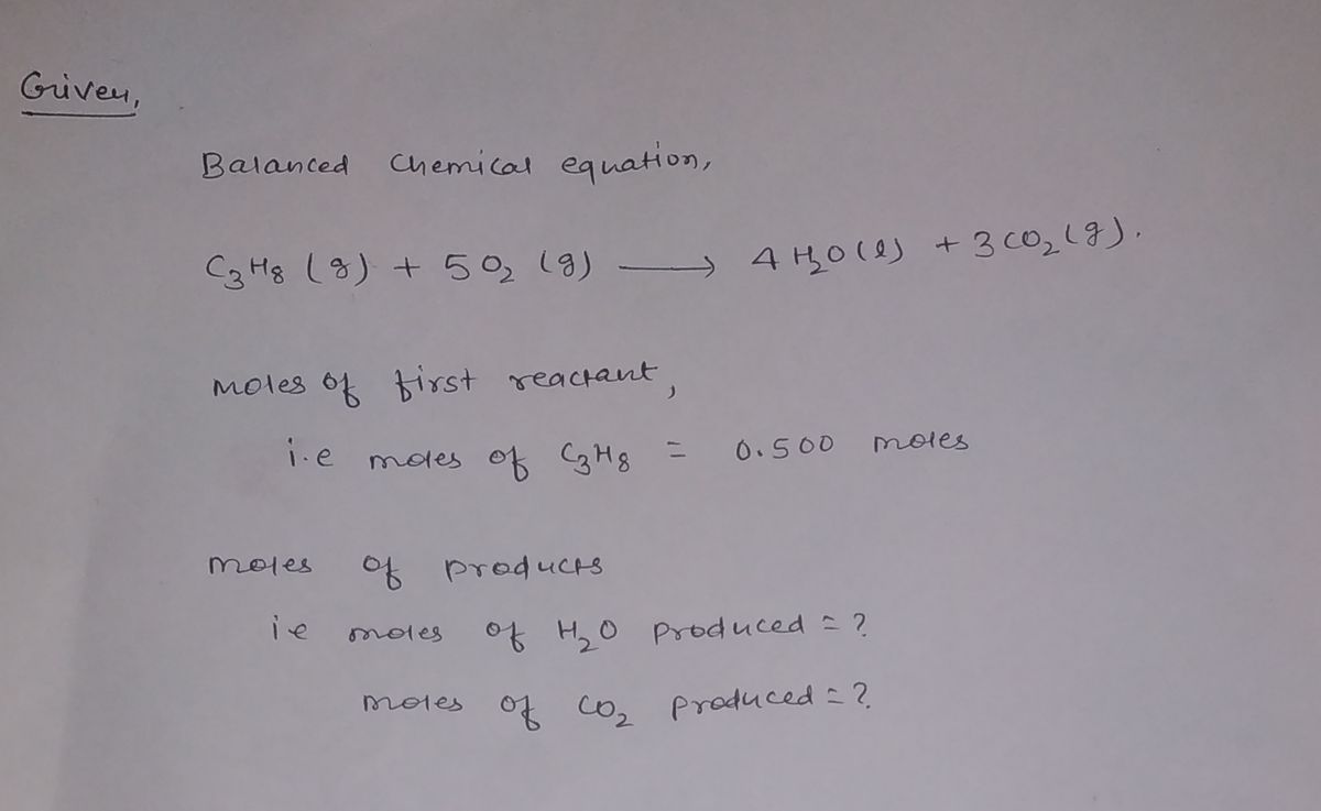 Chemistry homework question answer, step 1, image 1