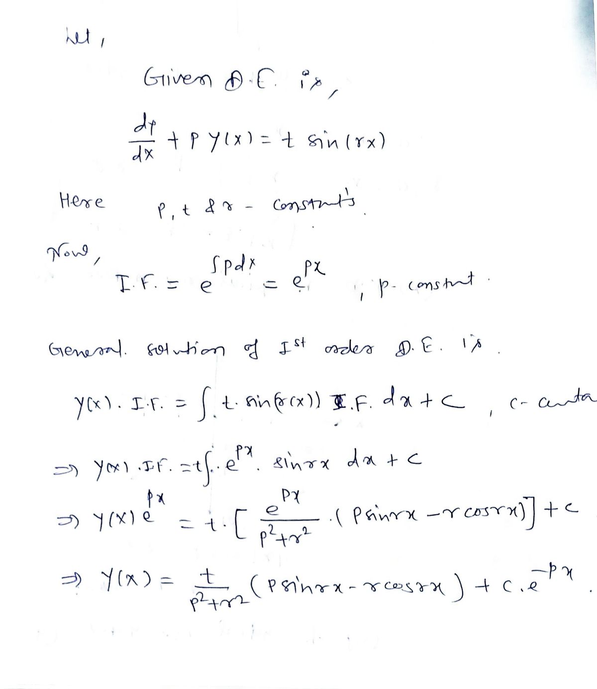 Advanced Math homework question answer, step 1, image 1