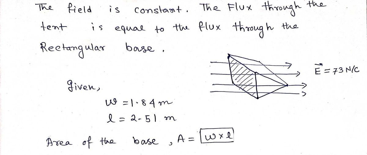 Physics homework question answer, step 1, image 1