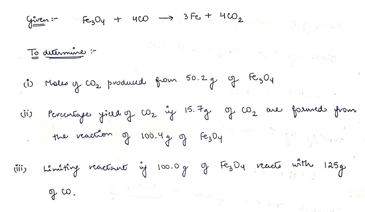 Chemistry homework question answer, step 1, image 1