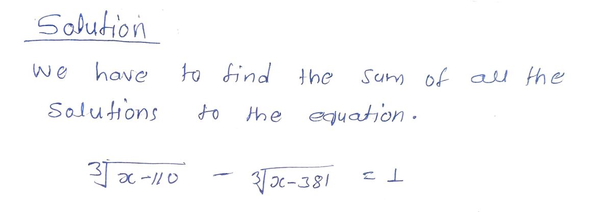 Algebra homework question answer, step 1, image 1