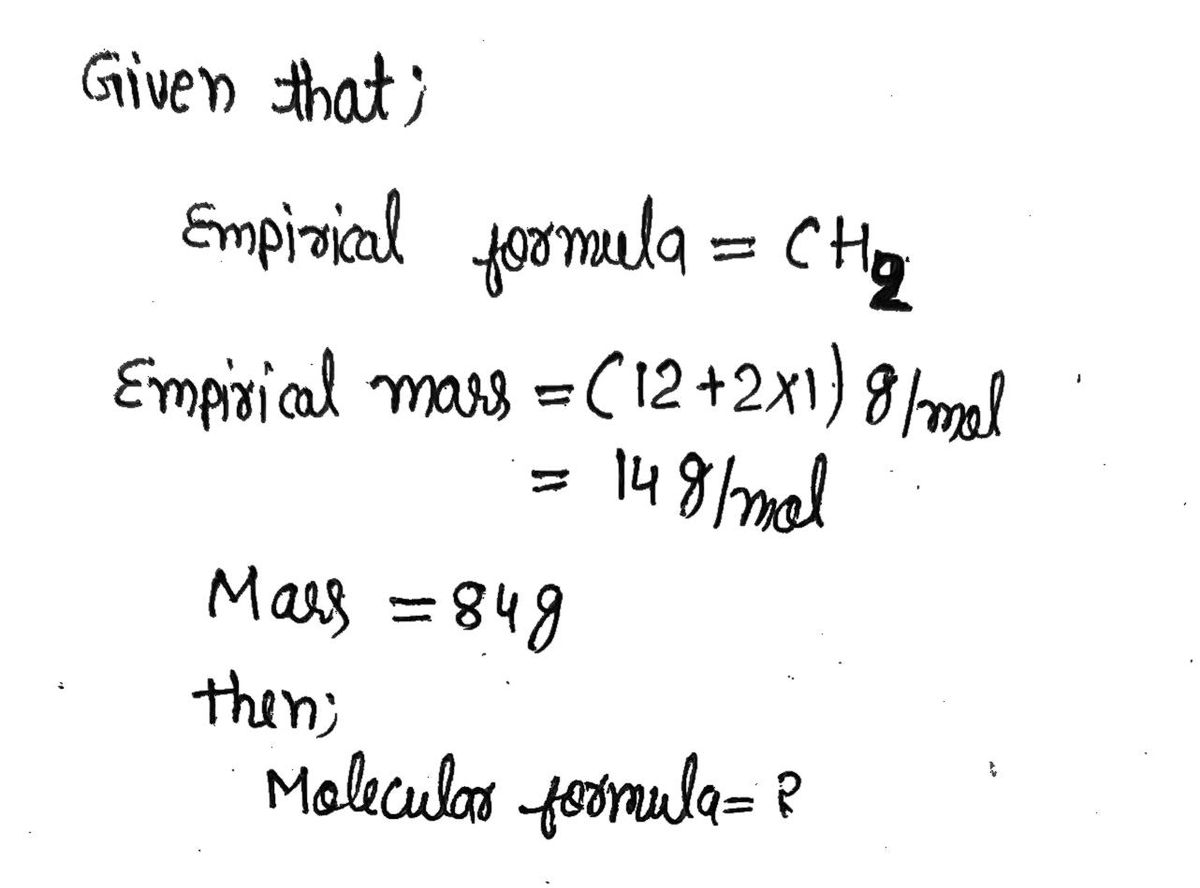 Chemistry homework question answer, step 1, image 1