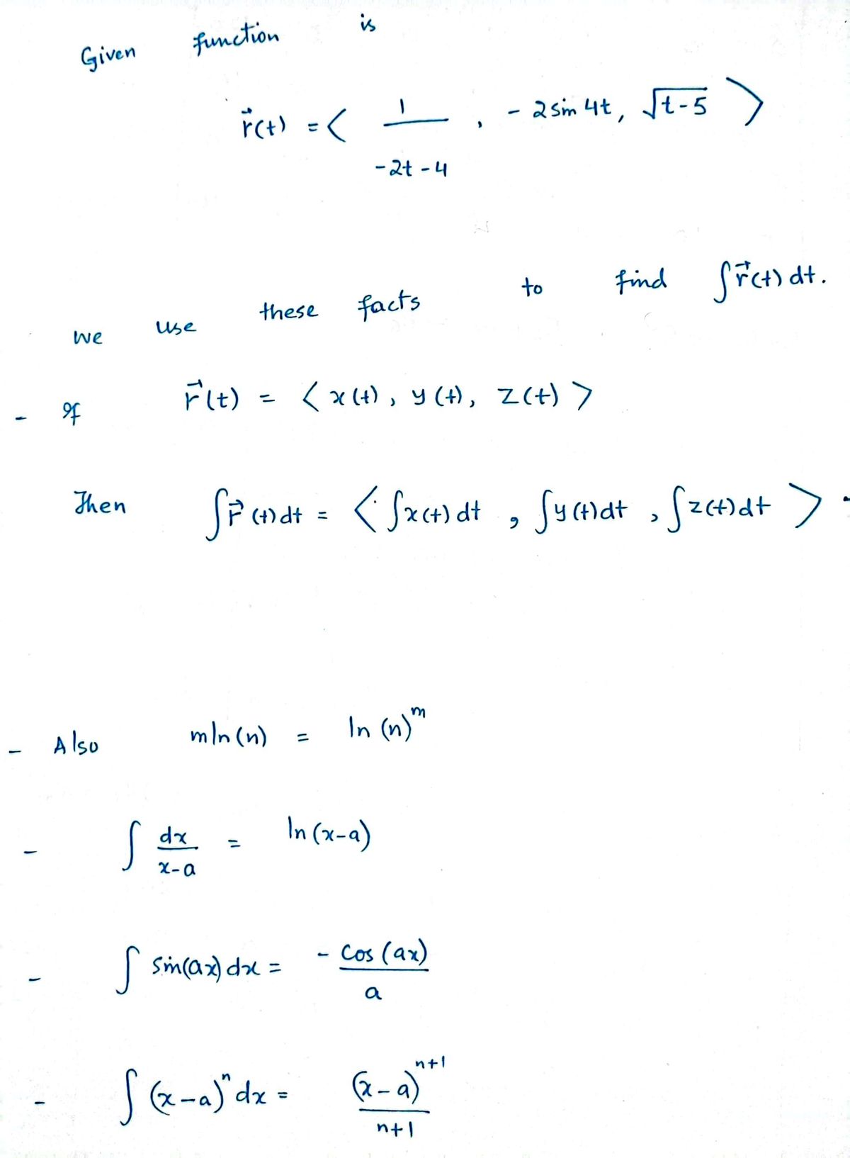 Advanced Math homework question answer, step 1, image 1